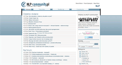 Desktop Screenshot of nlp-community.pl